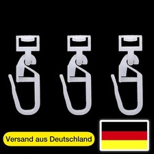 Klickgleiter weiß Gardinengleiter Gardinenhaken Faltengleiter Faltenhaken 4 mm