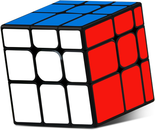 Mirror cube white 3x3 - mirror, white,