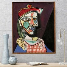 Abstrakte Picasso Frau