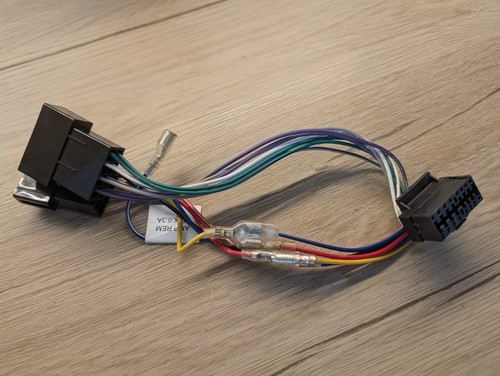 Iso radio stecker adapter - iso,