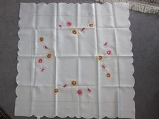 Tischdecke, Mitteldecke, weiß
