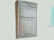 Werkzeugmaschinen