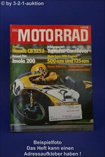 Motorrad 9/76 Honda CB 125