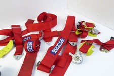 PORSCHE 911 Sparco Sabelt  5-Punkt Sportgurte - Rot