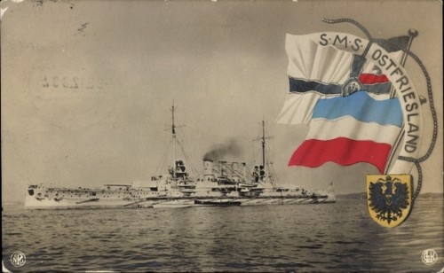 Deutsches kriegsschiff sms - kriegsschiff,,
