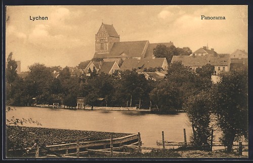 Ansichtskarte lychen panorama - lychen,,