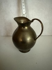 Deko  Zimmer Fenster Garten Sammler Hobby  Messing Krug alt ? schwer Blumen