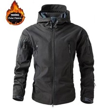 Herren Winter Wasserdichte Fleece Outdoor Warme Jacke M-5XL