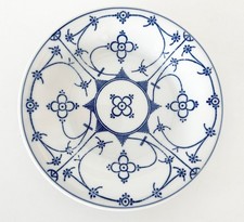 Bareuther Bavaria Germany Vintage Suppenteller Essteller Indisch Blau Strohblume