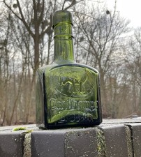 Alte Würfelflasche Carl Mampe