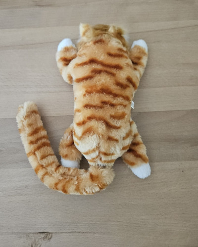 Plüschkatze tiger orange - tiger,