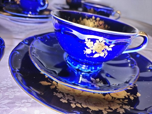 Kaffeeservice echt cobalt - kaffeeservice,