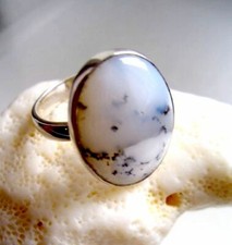 Ring Dendriten Opal, 925er
