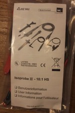 ⚡️ SET ISOPROBE II – 10:1 HS, RZ 062, Multi-Contact⚡️