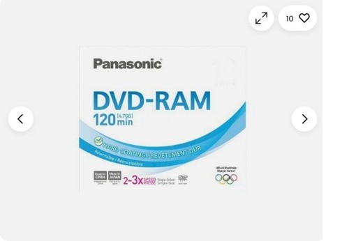 Panasonic dvd ram recordable - panasonic,