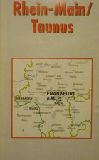 Radwanderkarte Rhein , Main 