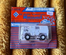 Roco Minitanks 333 S # Pinzgauer 4x4 - weiß - UN - Neu in OVP