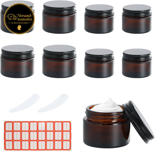 Kosmetik glastiegel 50ml - glastiegel, 20-50ml