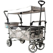 IMLEX Bollerwagen Faltbar IM-4268 Handwagen Transportkarre Strandwagen 2te-Wahl