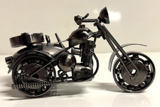 Modell motorrad mit beiwagen - motorrad,