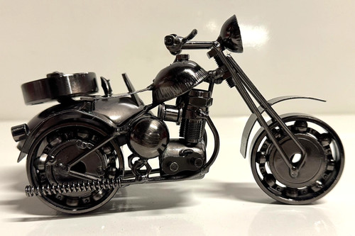Modell motorrad mit beiwagen - modell,