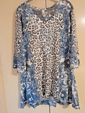 Body Needs,  Tunika,  blau,   Gr. 48   -   gut erhalten