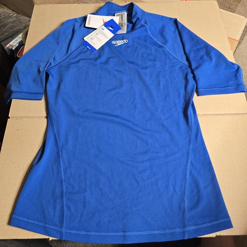 Royalblaues schwimmshirt s - schwimmshirt, gr.s