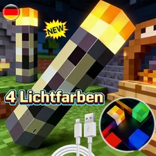 Minecraft Fackel Lampe / LED