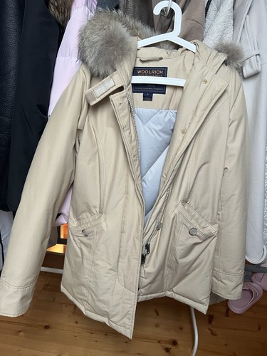 Woolrich daunenjacke beige - in,