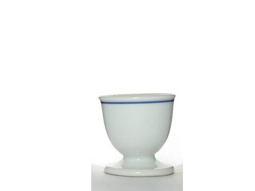 Eierbecher linie blau alt - blau.,