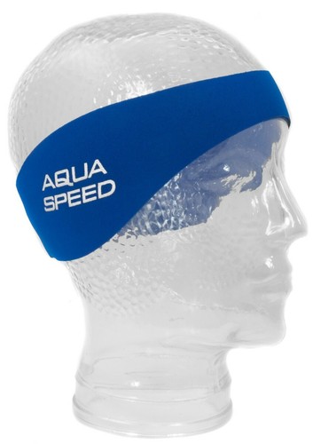 Aqua speed neopren - aqua, stirnband