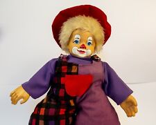 Gerhard Dargel TATI Sammler Clown-Puppe, Vintage Künstlerpuppe mit Etikett