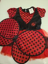 Karneval Kostüm Baby Gr. 92 Marienkäfer