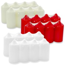 20 Stück Bolsius Spitzkopf