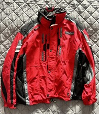 SPYDER Skijacke Herren Größe 52/L Farbe rot, gebraucht, Schi-Jacke, Ski Parka