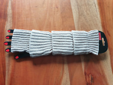 XXL Armstulpen Pulswärmer fingerlose Handschuhe m. Daumenschlitz Strickstulpen