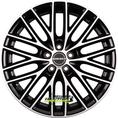 Borbet bs5 black polished - bs5,