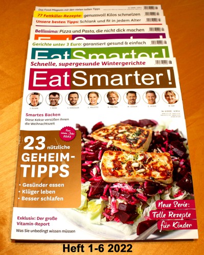 Zeitschrift eatsmarter 2022 - zeitschrift,