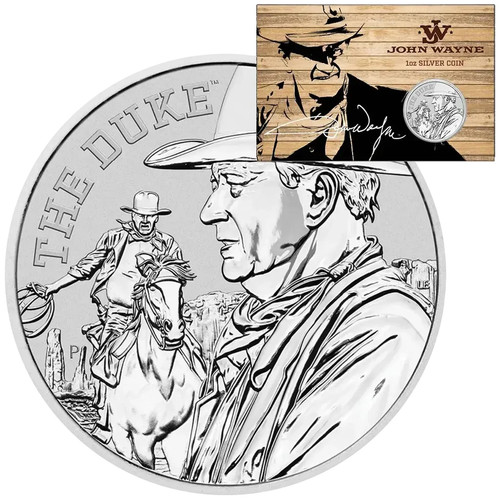 Silbermünze john wayne - silbermünze,