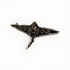 Jugendstil Brosche 925er