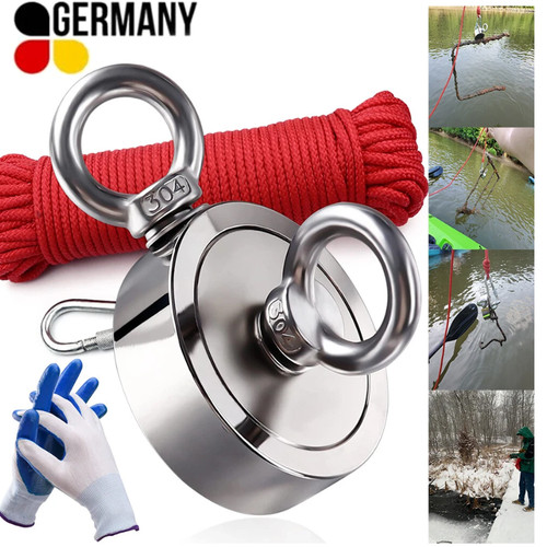 Neodym bergemagnet set magnet - bergemagnet,