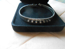 Echtgold Armband mit Brillanten Weißgold 585 mit 7 Brillanten ca. 2 mm Groß 19,2