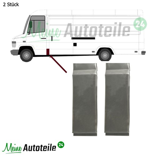 Säule reparaturblech für - 2x,
