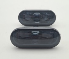 Seitenblinker klarglas schwarz