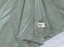 JAB Anstoetz Stoffbahn Gardine - 115 x 700 cm - salbei