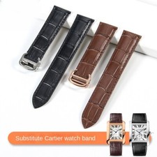 Für Cartier Tank Uhrenarmband