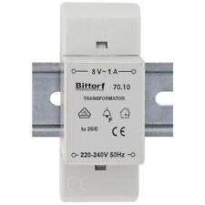 Klingeltrafo Klingeltransformator Einbau aufrastbar auf Hutschiene 8V 1A  NEU