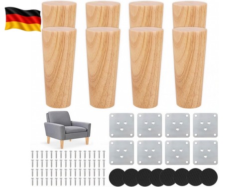 Möbelbeine aus holz stück - aus, 8