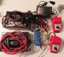 SC308 Carrera Exklusiv und Evolution Bastlerkonvolut Drücker und Trafos ohne OVP