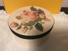 Alte runde Holz Spanschachtel